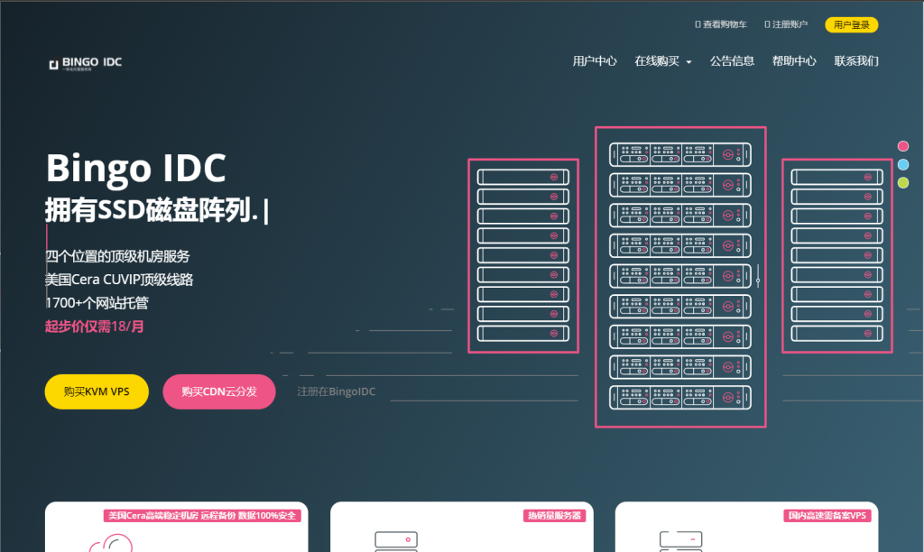 BingoIDC美国洛杉矶VPS主机测评，高IO、联通用户友好/1核1G/10Mbps不限流量，21元/月